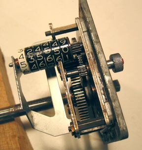 gearbox with counter