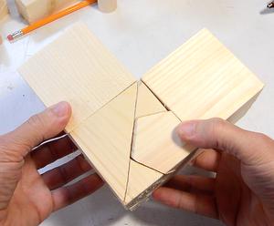 Recreating the clever 3-way joint (Kawai Tsugite)