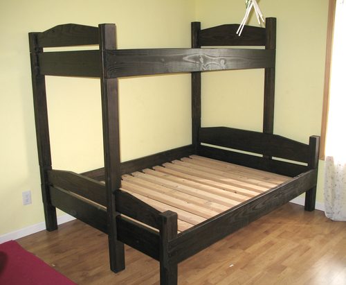 Bunk bed based on simple bed plans