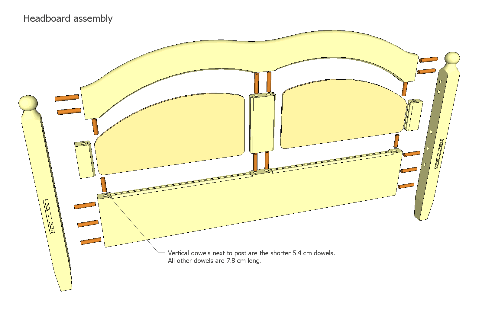 How To Make Bed Rails For Headboard And Footboard At Tammy Lambert Blog