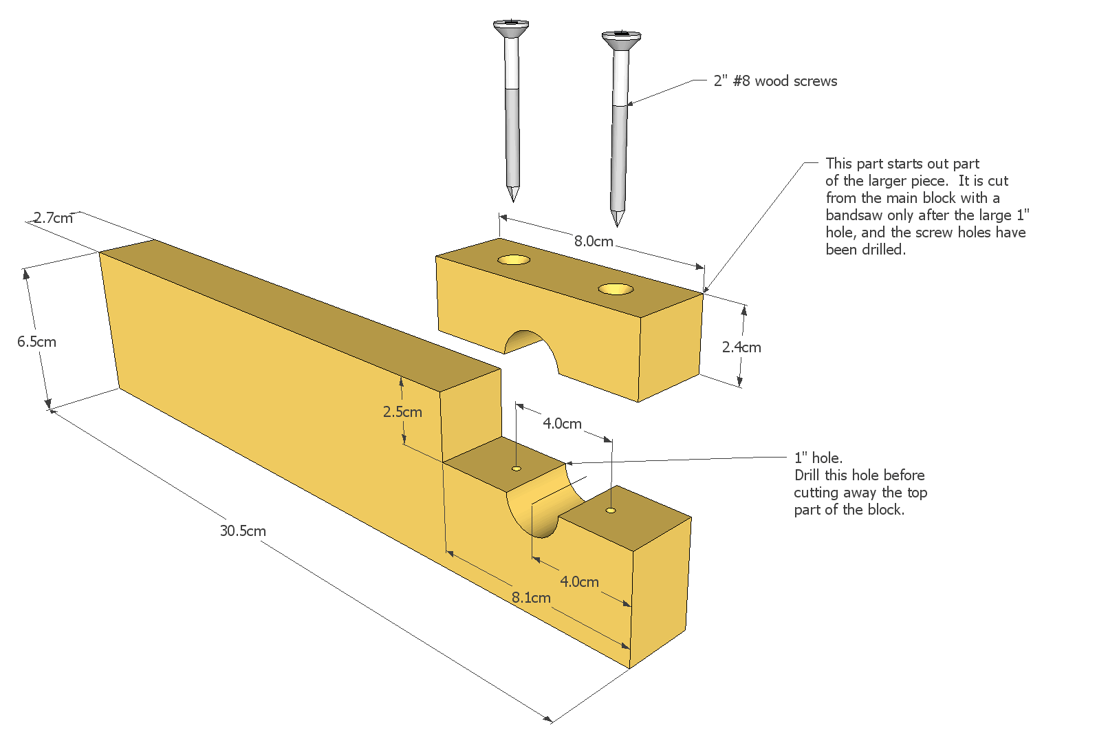 Screw advance box joint jig plans