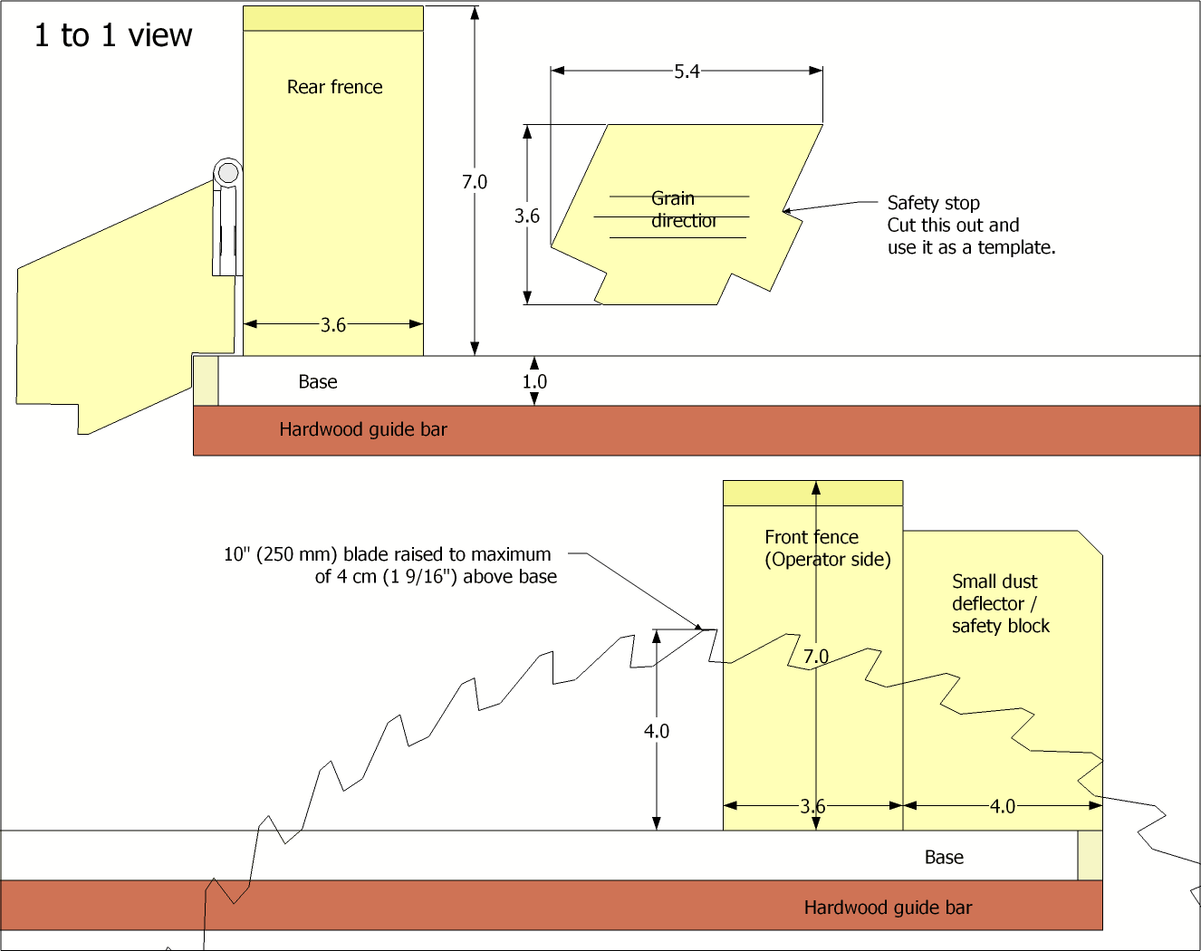 You can print this drawing as exactly 1to1 byprinting the 1:1 PDF 