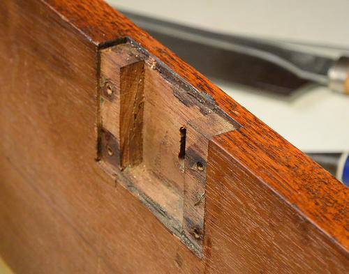 Trash to treasure: Antique desk drawers