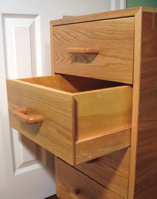 Wooden drawer slides