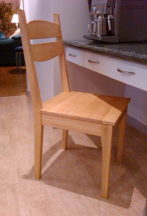 Ken and Morgan's kitchen chair project