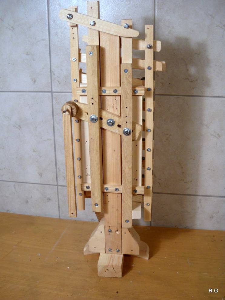 Ryszard's 'Archmedes' marble machine