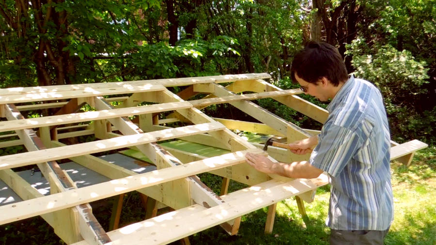 building a shed continued