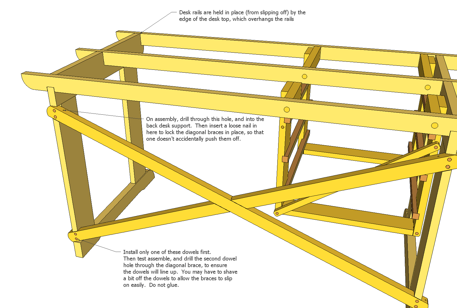 Student desk plans