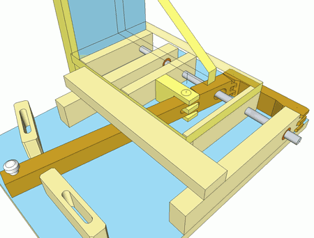 tenon jig mechanism