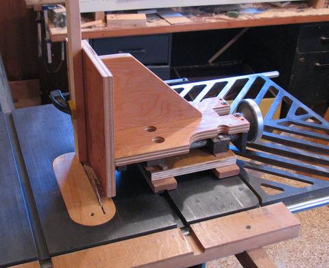 Tenon cutting jig